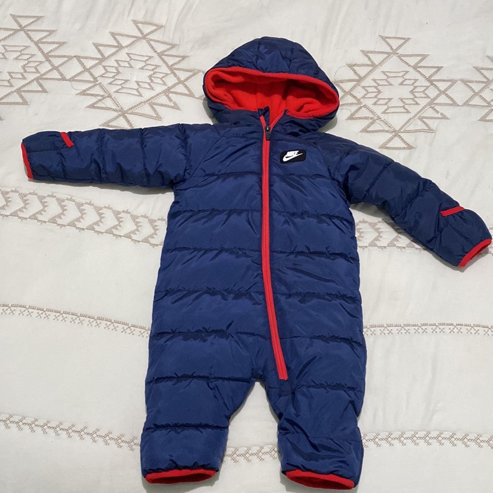 Nike baby snow suit 9 months